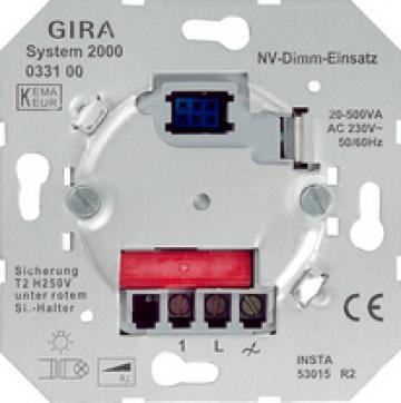 Ruột dimmer cảm ứng điện áp thấp Gira System 2000